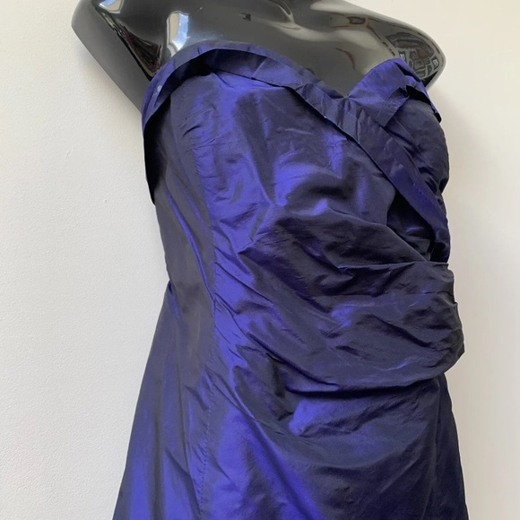 Stunning Monsoon Silk Long maxi dress
Sleeveless
Purple black two tone UK 18 - Picture 12 of 14